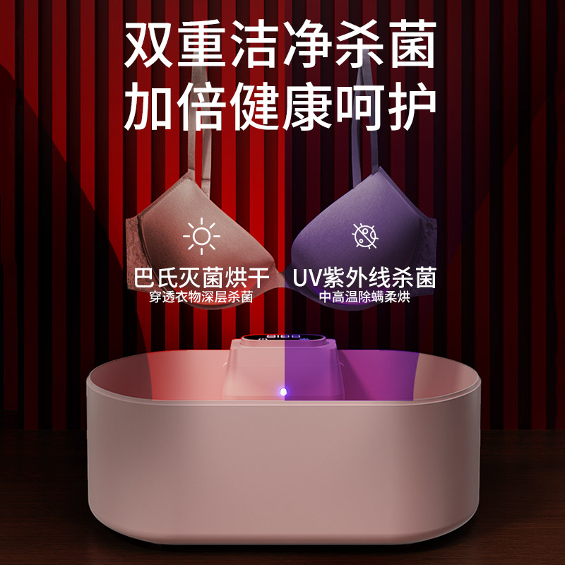 Underwear Drying and Disinfection Box, Socks and Underwear Uv Household Small Dryer, Multifunctional Makeup Brush Dryer