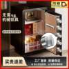 Safe for home office small elderly with single lock manual key to open safe all-steel anti-theft safe deposit box