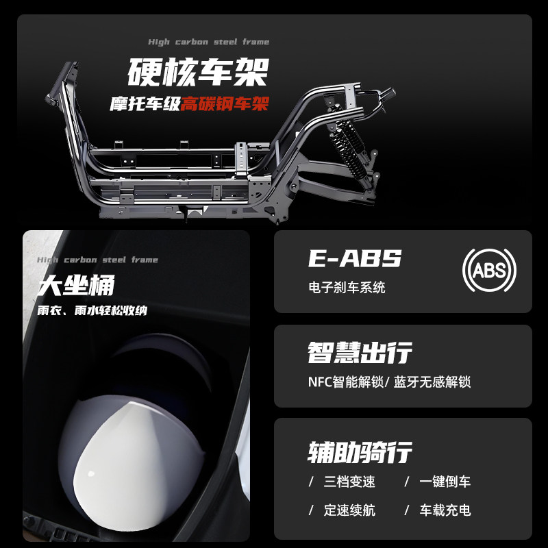 Jianhe, a New Electric Motorcycle Manufacturer, Is Launching a Long-Range, Two-Wheeled, High-Power, High-Speed Electric Vehicle for Delivery Services with Lithium Batteries