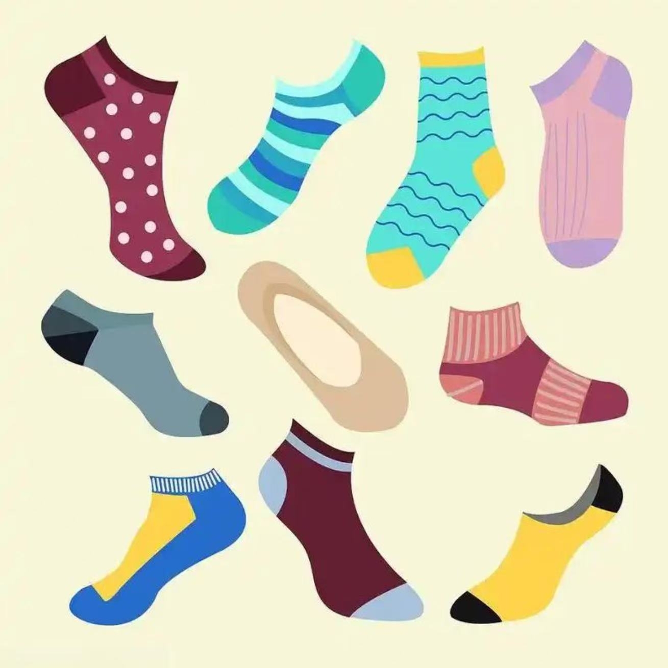 条纹女袜:从校园走向街头的时尚革命