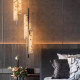 Designer's New Bedroom Bedside Marble Chandelier, Modern Minimalist Style, Restaurant Bar, Study Room Lighting Fixtures