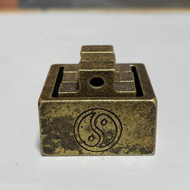 Antique gold and stone seal carvings, bronze seals, one side, four seals, calligraphy and painting seals, collection seals, Dao Jingshi treasure seal ornaments