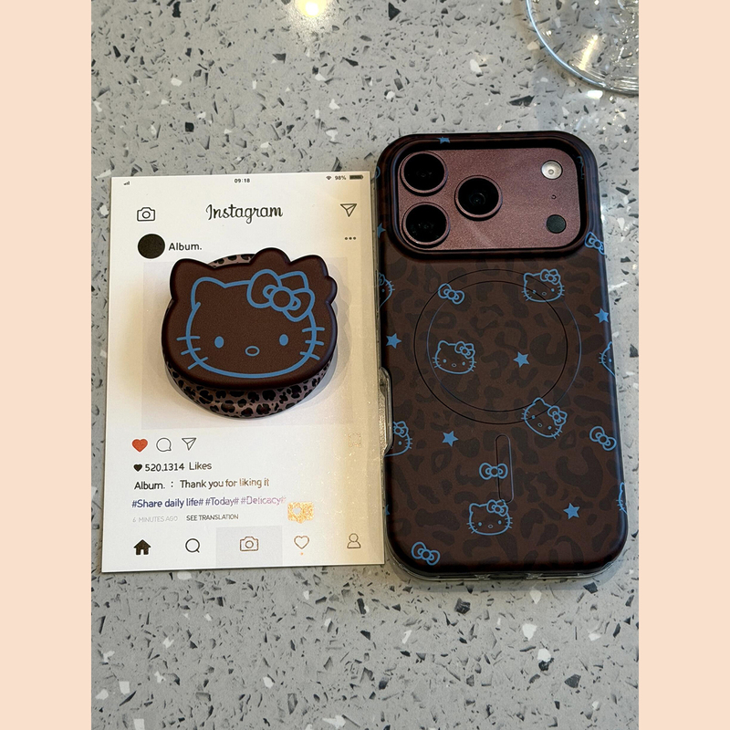 Retro Kitty Cat Head Magnetic Stand Suitable for Apple 18Promax Phone Case Iphone17Pro Super Cute 18Pro Very Popular Unique Case 16Pro New Model 15 Anti-Drop Protective Case for Women Retro Kitty Cat Head Magnetic Stand Suitable for Apple 18Promax Phone Case Iphone17Pro Super Cute 18Pro Very Popular Unique Case 16Pro New Model 15 Anti-Drop Protective Case for Women