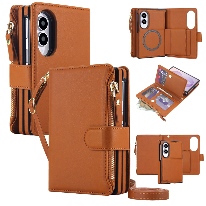 Cowhide Flip Wallet Case Suitable for Samsung Z Fold 8 Phone Case, Z Fold 7 Two-In-One Detachable, Z Fold 8 Ultra Stylish Niche Design, Z Fold 6 Multi-Card Slot Card Holder, W26 High-End Luxury Case Cowhide Flip Wallet Case Suitable for Samsung Z Fold 8 Phone Case, Z Fold 7 Two-In-One Detachable, Z Fold 8 Ultra Stylish Niche Design, Z Fold 6 Multi-Card Slot Card Holder, W26 High-End Luxury Case