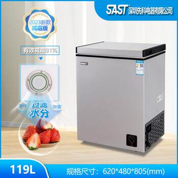 Sast car refrigerator freezer small refrigeration and refrigeration dual-purpose horizontal small freezer home car large capacity single temperature freezer