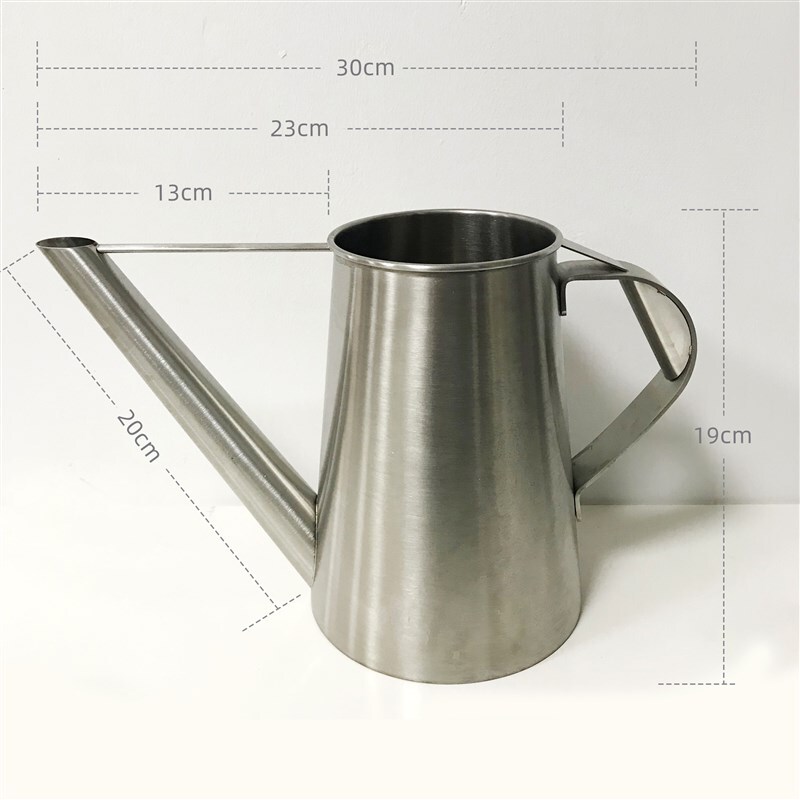 Stainless Steel Tea Pot for Milk Tea and Coffee, Suitable for Use in Class, Old-Style Southeast Asian, Laos, Vietnam, Hong Kong-Style Assam, Commercial Use, 2.1L