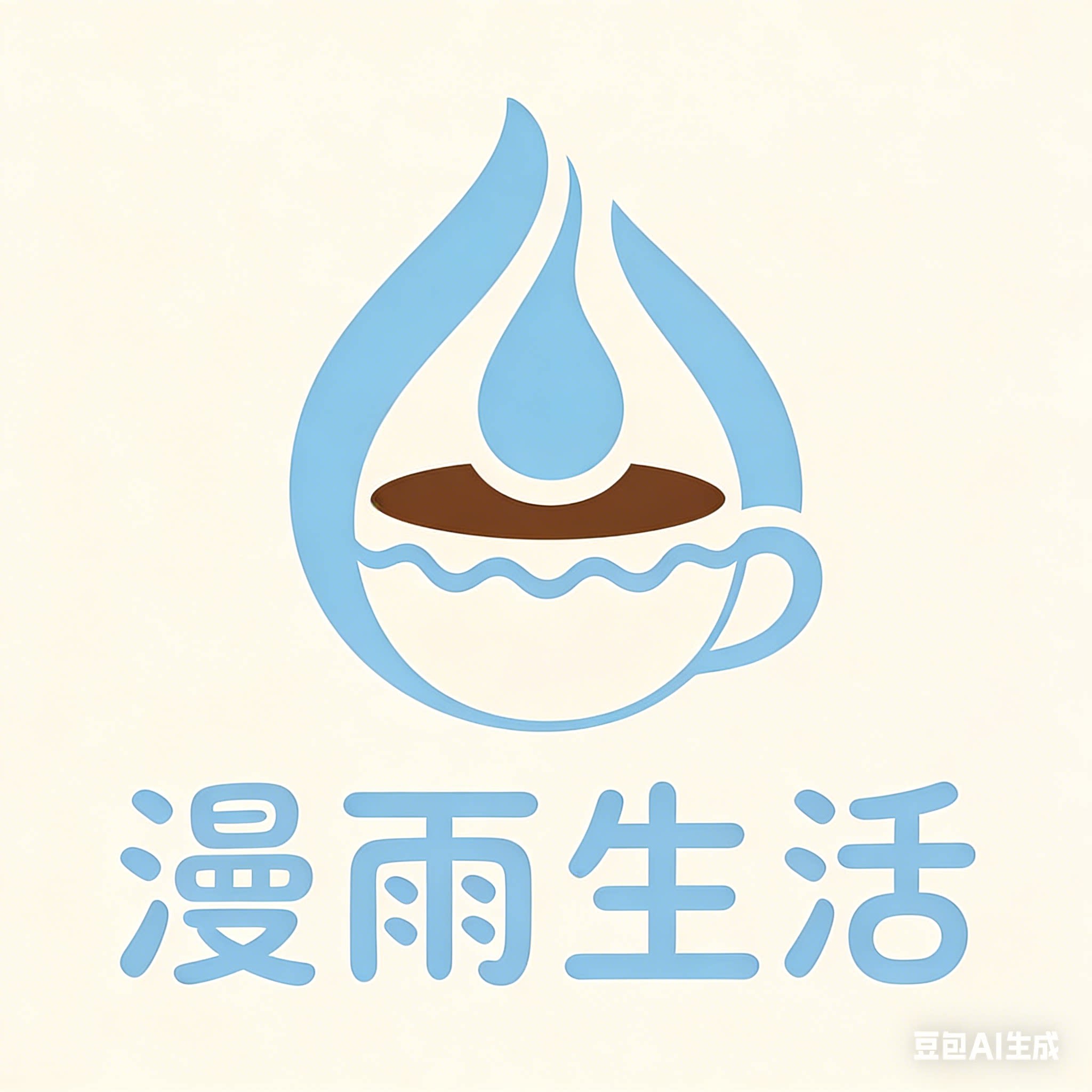 漫雨生活的LOGO