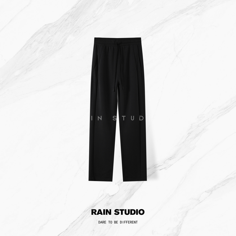 【Jogging Pants】Soft and Skin-Friendly High-Waisted Sports Casual Pants with Elastic Drawstring 【Jogging Pants】Soft and Skin-Friendly High-Waisted Sports Casual Pants with Elastic Drawstring