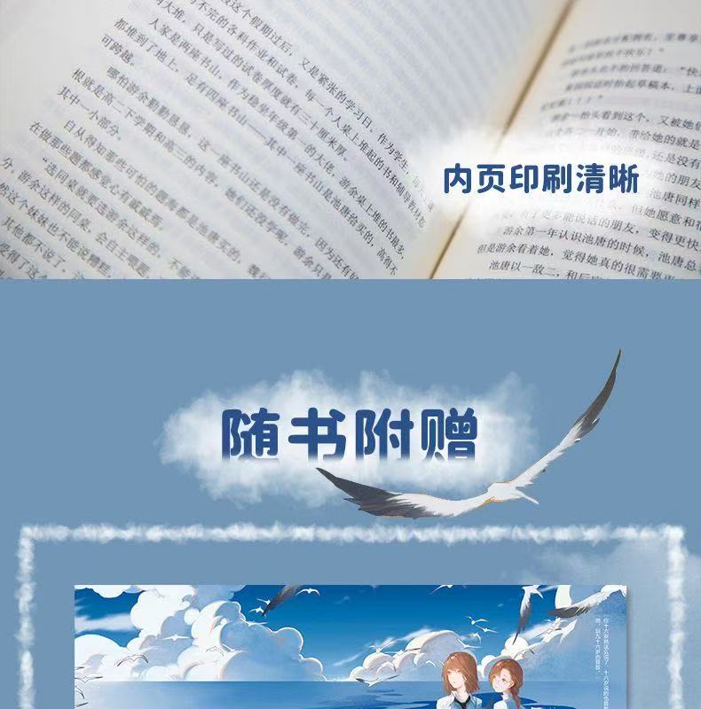 Her Mountain, Her Sea novel standee cards and bonus display