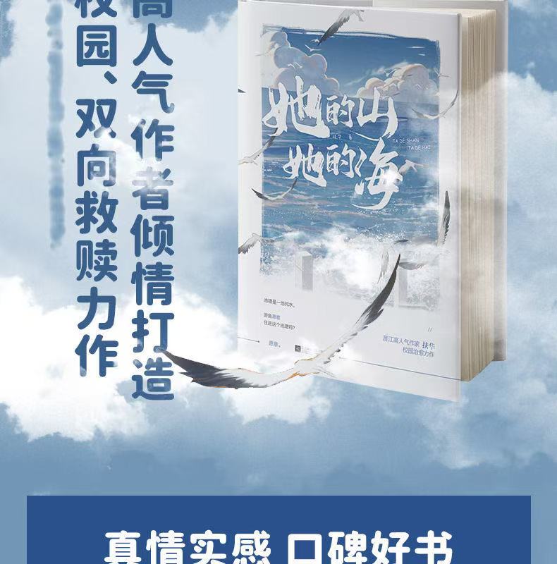 Her Mountain, Her Sea novel character description spread