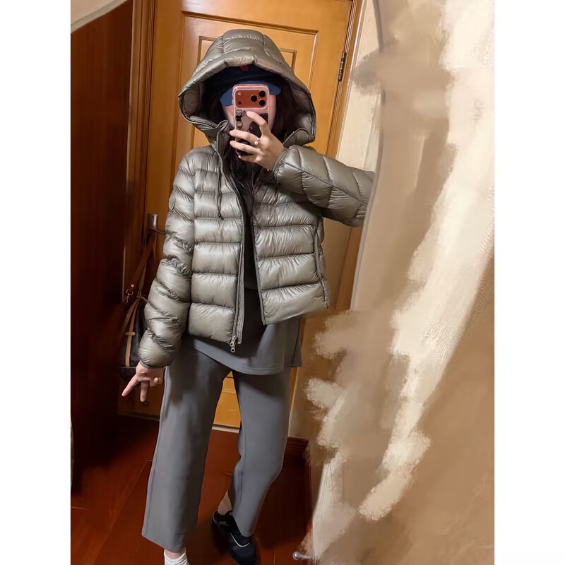 [Windproof and Waterproof Inside and Out] Autumn New National Standard 95 Armband Hooded down Jacket 261014-98078