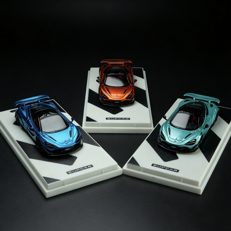 Sc Mclaren 720S Sports Car Supercar Alloy 1/64 Scale Car Model Collection Sc Mclaren 720S Sports Car Supercar Alloy 1/64 Scale Car Model Collection