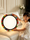 French-Style Ceiling Lamp 2026 New Model Macaron Bedroom Lamp Hand-Painted Colorful Full-Spectrum Eye-Protecting Children's Room Lighting
