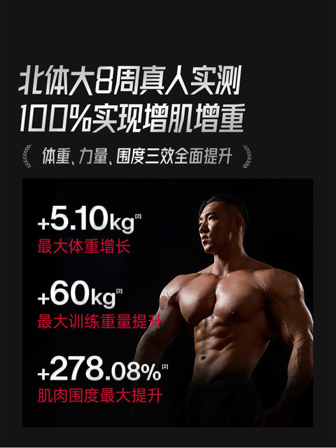 Foyes Muscle-Building Powder Whey Protein Powder for Lean Individuals to Gain Weight and Muscle, Men's Fitness Protein Powder, Official Genuine Product