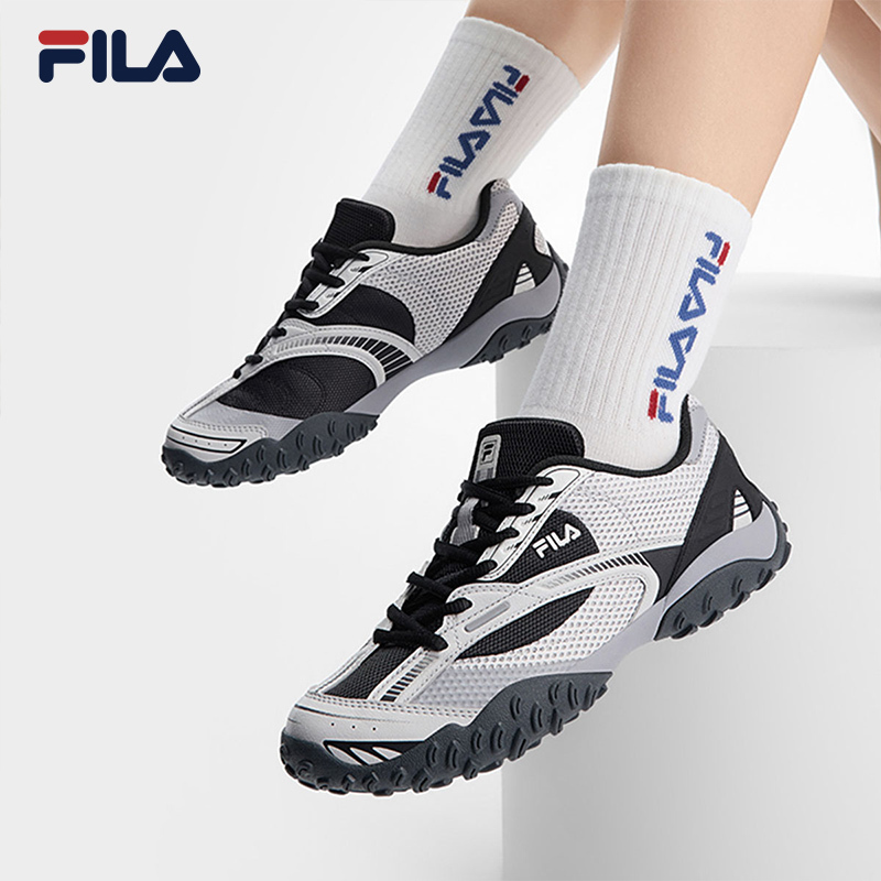 [Same Style as Yang Mi] Jumping Shoes | Fila Women's Shoes Summer Breathable Ballet Shoes German Training Shoes Thin-Soled Casual Shoes