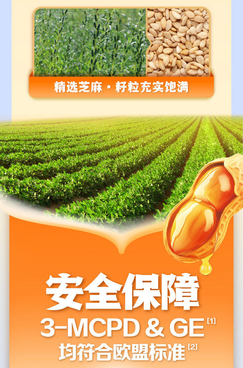 安享好物 安享B级调和油-金龙鱼花生 浓香调和油 国标 