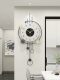 German Light Luxury Modern Minimalist Style Living Room Wall Clock 2026 New Model Clock Creative Punch-Free Wall-Mounted Clock for Dining Room