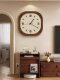 German Mid-Century Style Restaurant Wall Clock New Creative High-End Living Room Home Decoration Wall Clock Art Clock