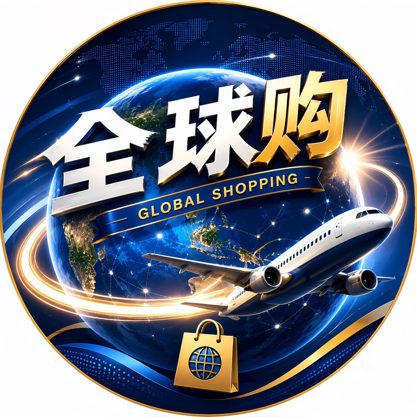 美国海购营养店的LOGO