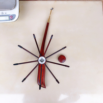 Small package wood upscale miniature high-end wooden pole small wire diameter Kaihua disc hawk wheel