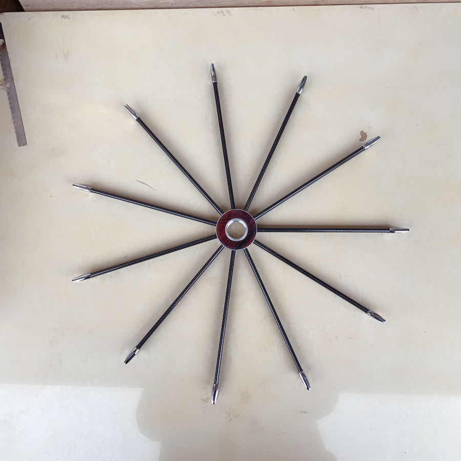 Plate eagle wheel High-end wheel of one drag two plates