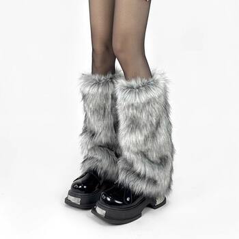 Hairy hot girl legs autumn and winter stockings with thickened leg covers