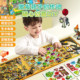 Plants vs Zombies Toy Boy Hybrid Version Magnetic Quiet Book Puzzle ສໍາລັບເດັກນ້ອຍຊາຍທີ່ມີອາຍຸຫຼາຍກວ່າ 6 ປີ 3 ປີ