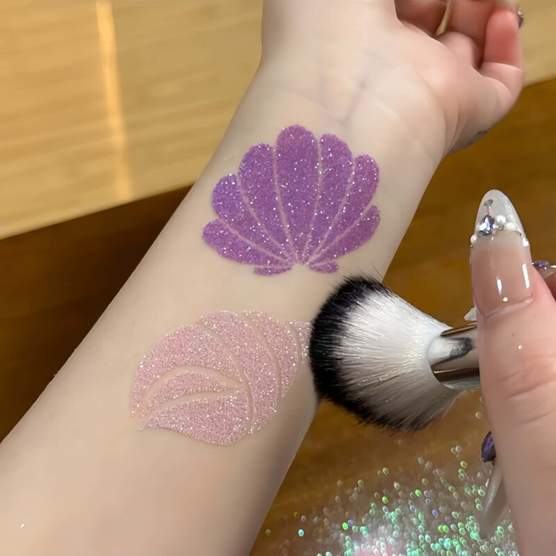 【Bling~】Glitter Tattoo Stickers, Fairy-Like Butterfly, Retro Hot Girl Sequins, Photo-Taking Artifact, Waterproof and Long-Lasting