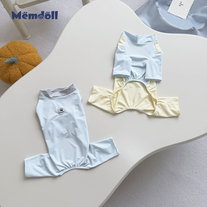 Memdoll Summer Pet Jumpsuit Dog Four-Legged Cool Clothing Comfortable Breathable Yorkshire Bichon Clothes Trendy Memdoll Summer Pet Jumpsuit Dog Four-Legged Cool Clothing Comfortable Breathable Yorkshire Bichon Clothes Trendy