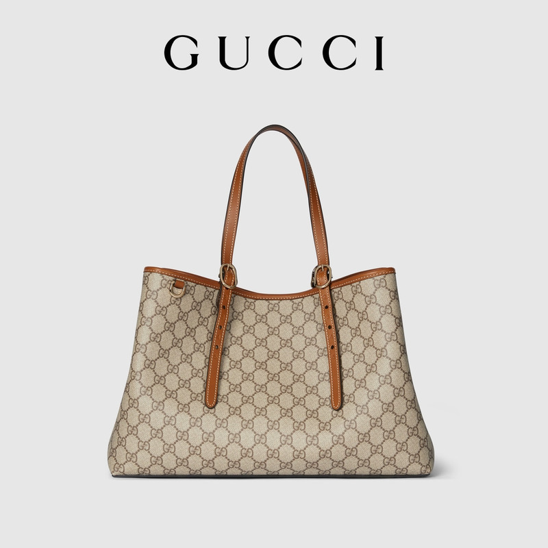 Gucci Gg Emblem Series Large Tote Bag