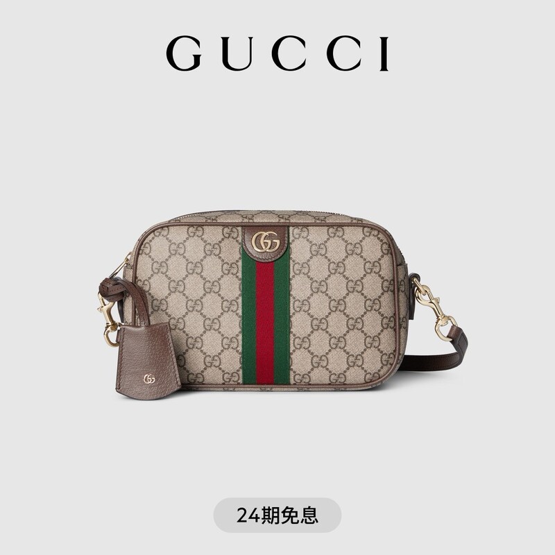 [Chinese Valentine's Day Gift] Gucci Ophidia Series Small Camera Bag
