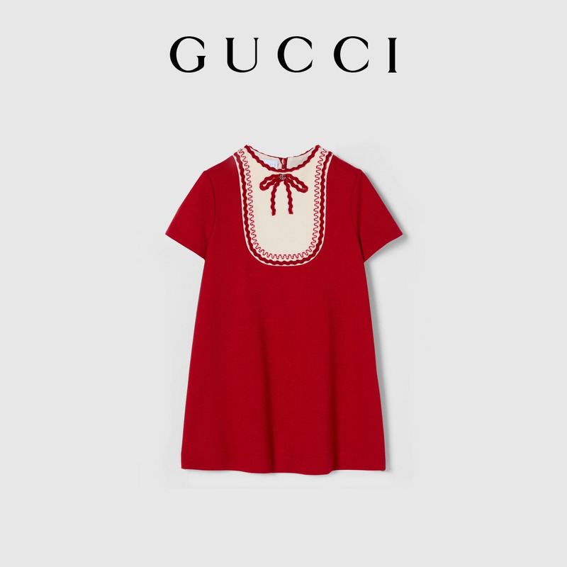 [New Style] Gucci Children's Stretch Knit Dress