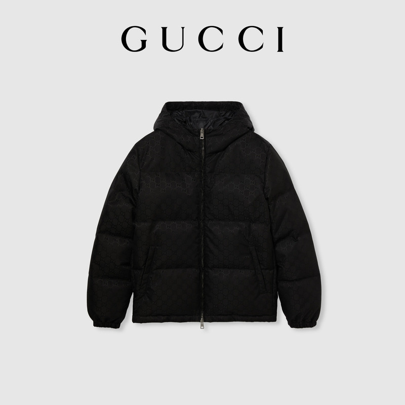 Gucci Gg Nylon Canvas down Jacket Gucci Gg Nylon Canvas down Jacket
