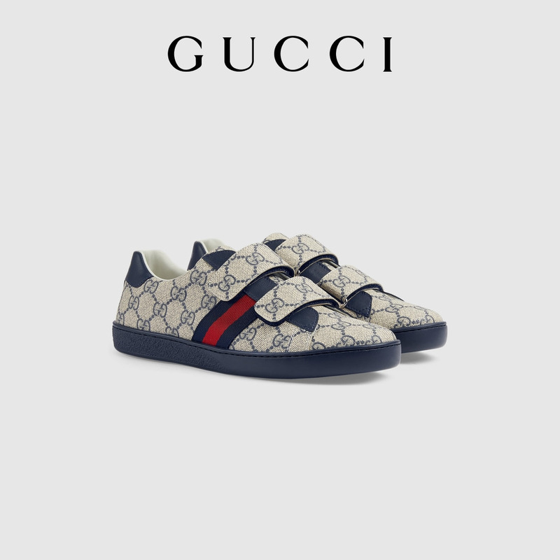Gucci Gucci Ace Series Youth Sneakers Gucci Gucci Ace Series Youth Sneakers