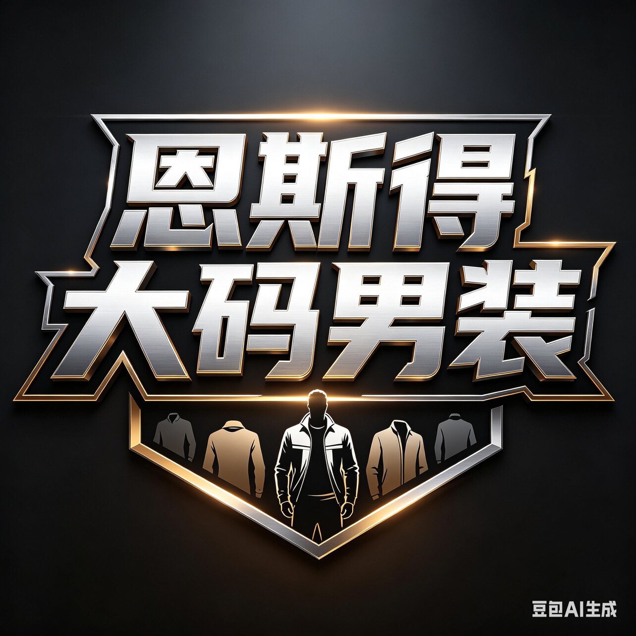 恩斯得大码男装的LOGO