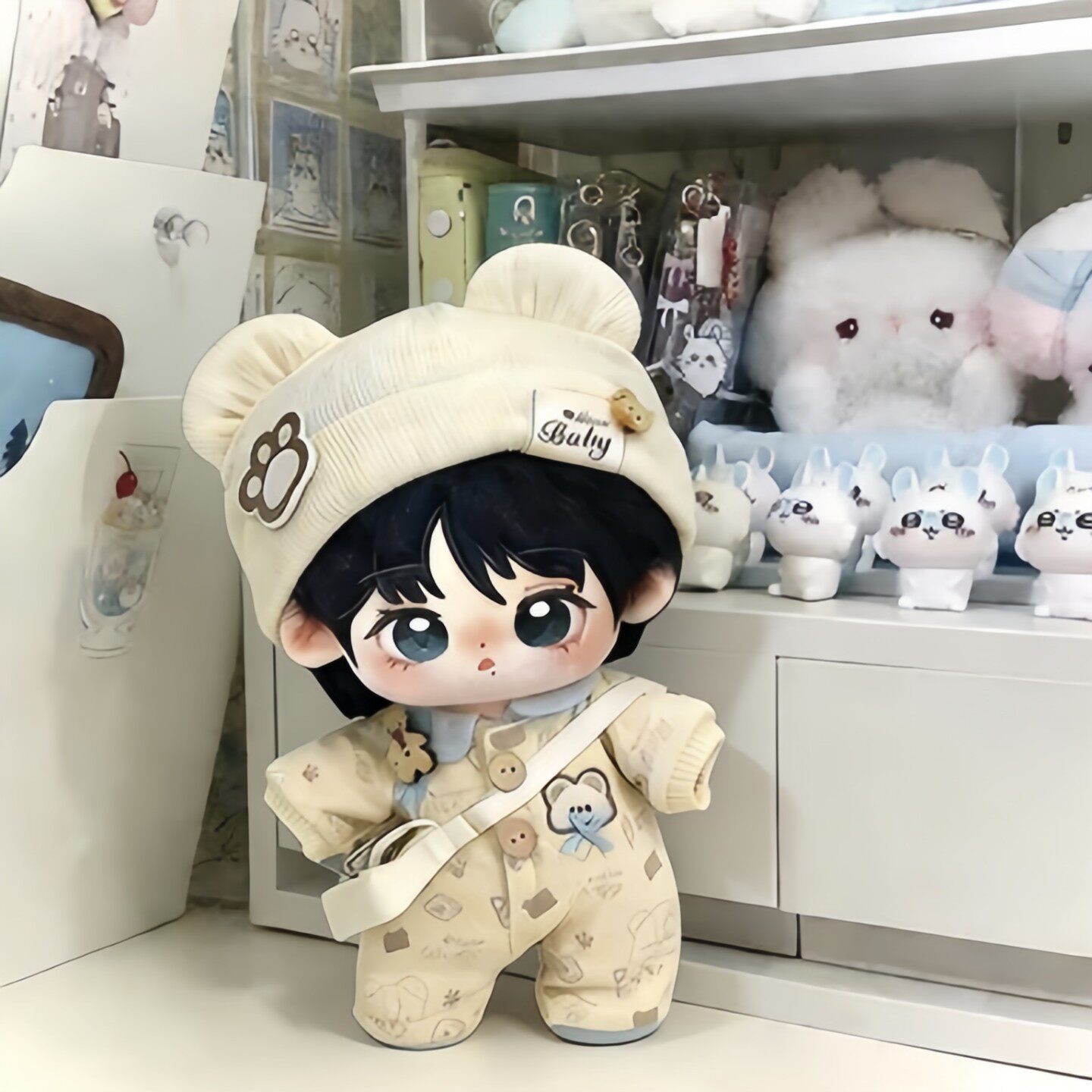 🎁送朋友最佳选择：TF家族四代王橹杰属性20cm棉花娃娃💕-棉花娃娃-淘宝