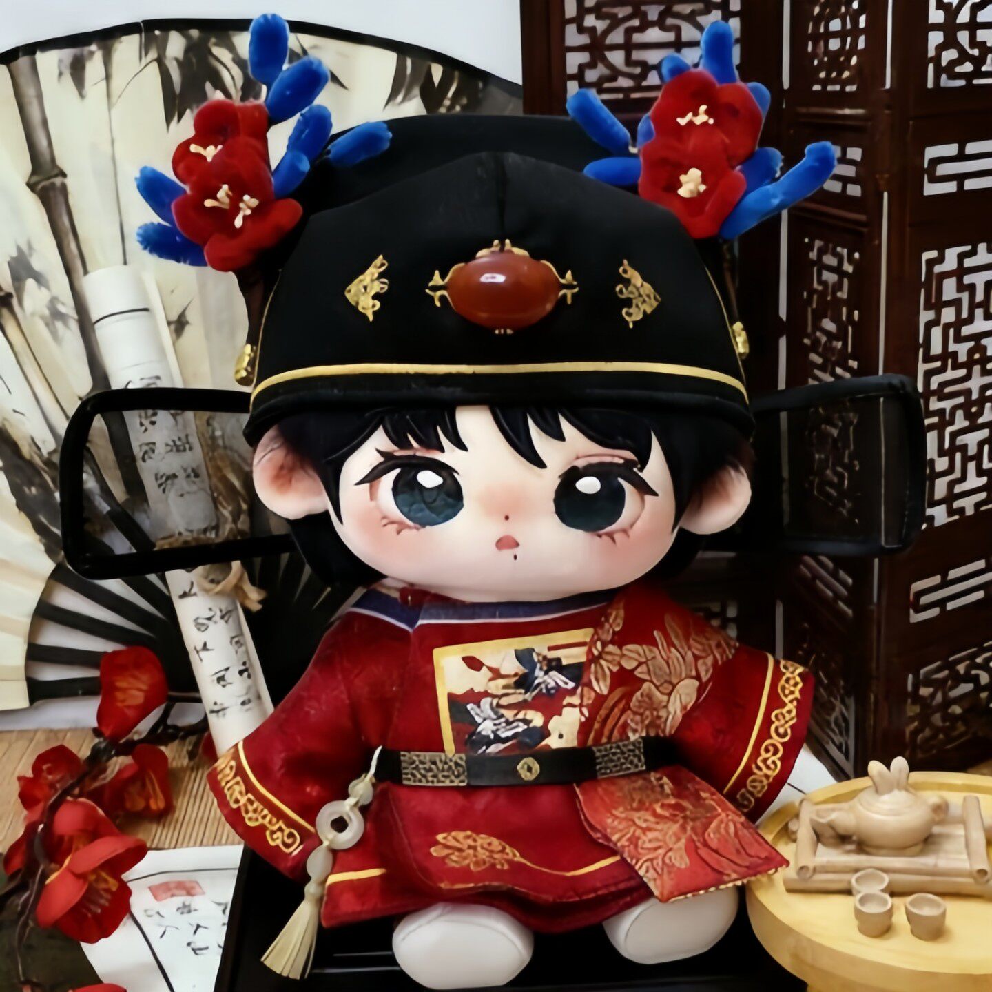 🎁送朋友最佳选择：TF家族四代王橹杰属性20cm棉花娃娃💕-棉花娃娃-淘宝