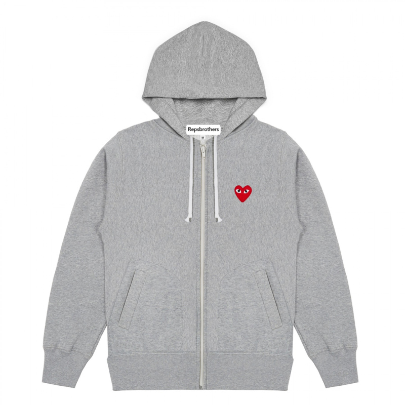 Solid Color Zip-Up Hoodie Solid Color Zip-Up Hoodie