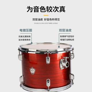 Children's drum set for adults, children, self-study, jazz drums, 5 drums, 2 cymbals, omr, beginners' practice, special drum performance
