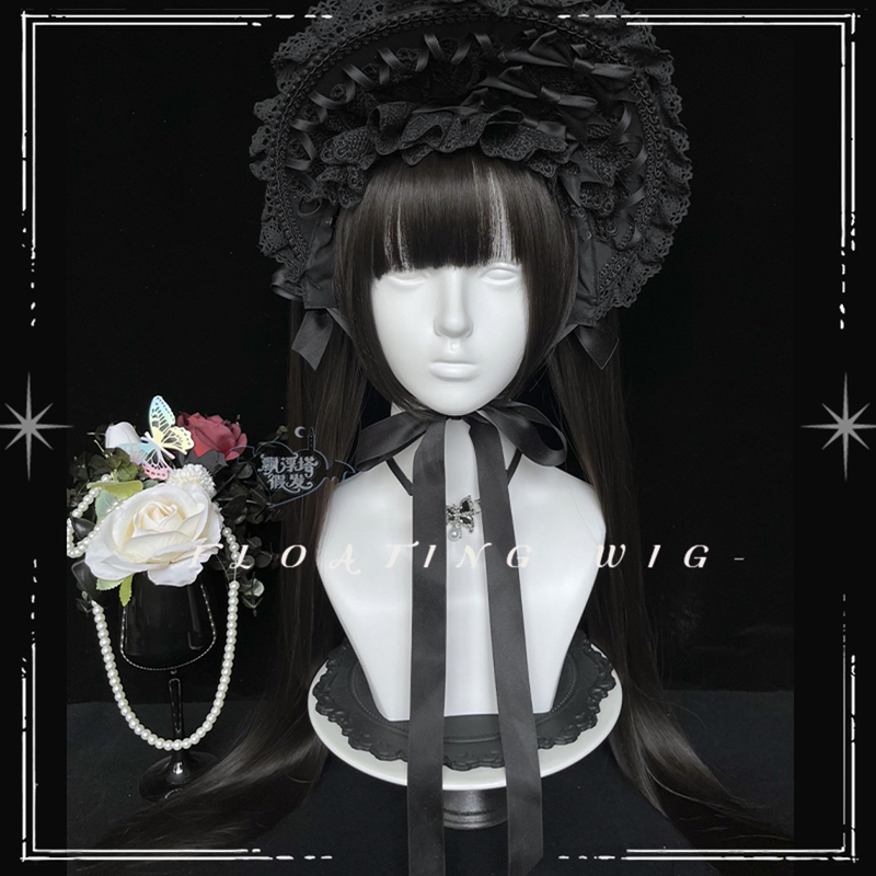 【New Arrival - 10】Eyeliner|Floating Tower Gothic Gold Vintage Roman Curly Double Ponytail Lo Wig 【New Arrival - 10】Eyeliner|Floating Tower Gothic Gold Vintage Roman Curly Double Ponytail Lo Wig