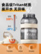 Tkk Large-Capacity Water Cup Sports Water Bottle 2000ml High-Temperature Resistant Summer Children's Student Straw Cup