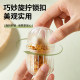 Flower Tea Ball Tea Strainer Tea Filter High Temperature Resistant Tritan Material Tea Leaf Filter Tea Separator Mesh Tea Brewing Tool