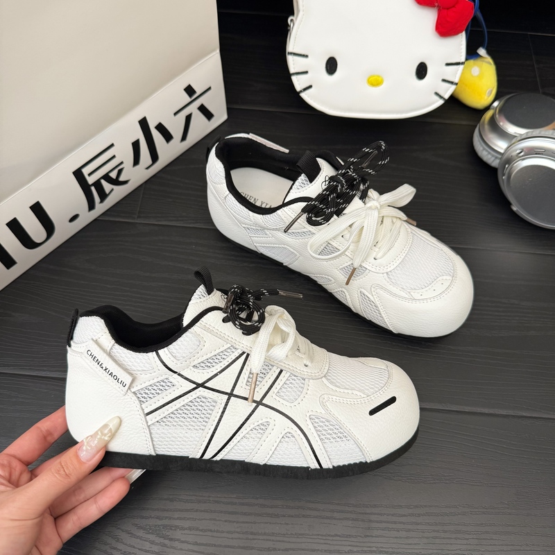 Chen Xiaoliu [Cream Puff Casual Shoes] 2026 Spring/Summer New Style Height-Increasing Versatile White Loafers