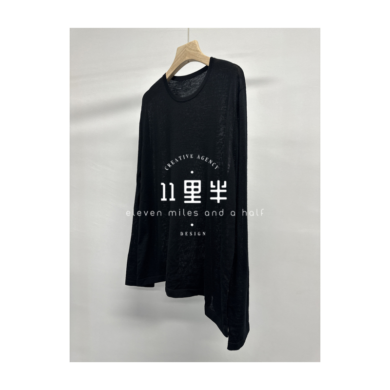 11Li Ban & Ruyi Premium Products【Chengbei】Early Autumn New Style 100 Yangzi Yarn Summer and Autumn Pullover Wool Sweater