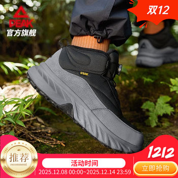 Peak zhengtu v2 state-ji technology-wind and snow outdoor sports shoes 2025 winter men's and women's cotton shoes waterproof