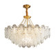 All-Copper French Chandelier, Post-Modern Light Luxury Pearl Crystal, Living Room, Bedroom, Dining Room, Cream Style Villa Duplex Floor Lamp