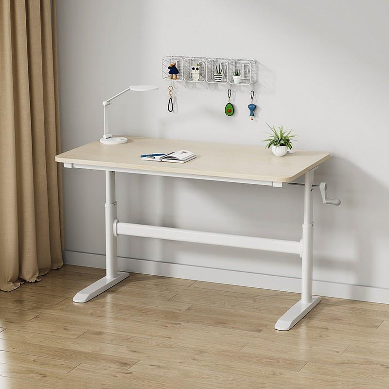 Children's study table elementary school students' writing homework desk home use simple children's desk chair lifting table set