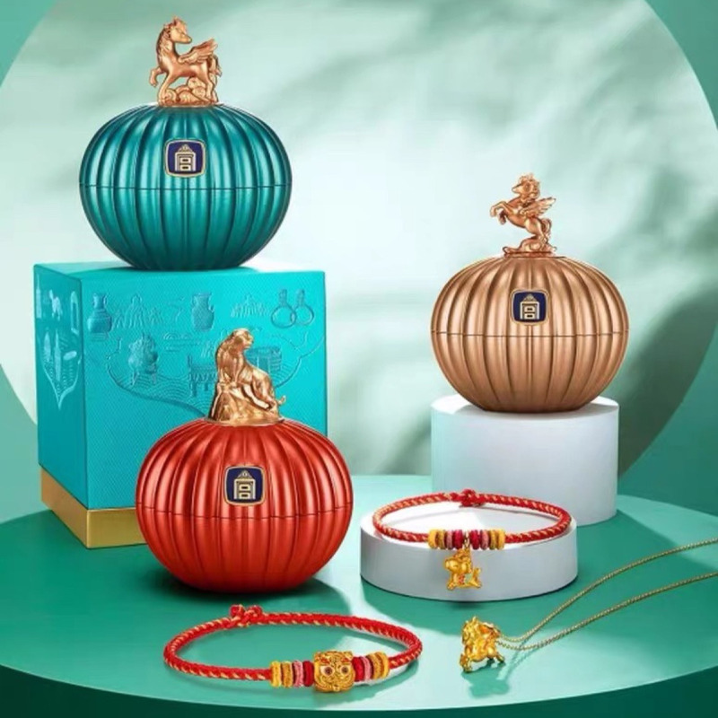 Jianxing Bank Forbidden City Auspicious Beast Lucky Tiger Little Heavenly Horse Wealth-Bringing Pixiu Dragon Pendant Bracelet Charm Jianxing Bank Forbidden City Auspicious Beast Lucky Tiger Little Heavenly Horse Wealth-Bringing Pixiu Dragon Pendant Bracelet Charm