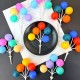Trendy Instagram-Style Cake Decorations, Retro Macarons, Colorful Plastic K Balloons, String Balls, Birthday Dessert Table Toppers