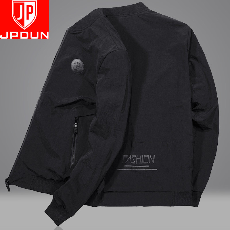 2019 new men's jacket men's spring fall baseball collar casual youth egg-jersey men's clothes